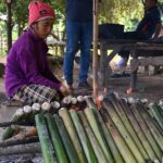 Sticky Rice in Bamboo in Stung Treng