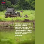 THIS IS A MARATHON AND NOT A RACE. AND THE THAI ARE JUST TRYING TO GE...